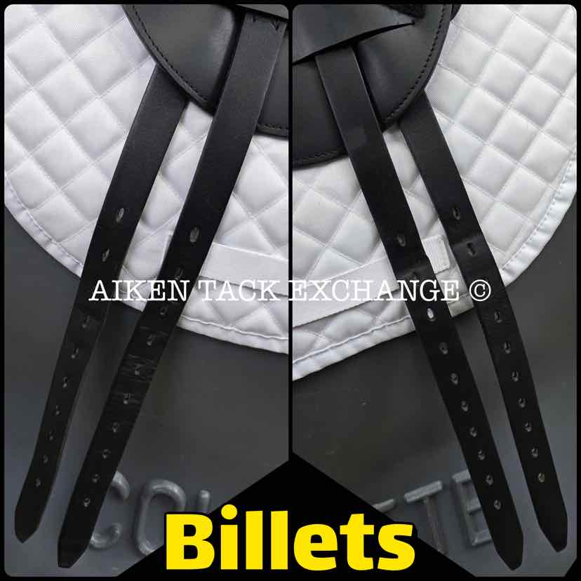 2005 Schleese Derby Dressage Saddle, 17.5" Seat, Adjustable AdapTree, Wool Flocked Panels