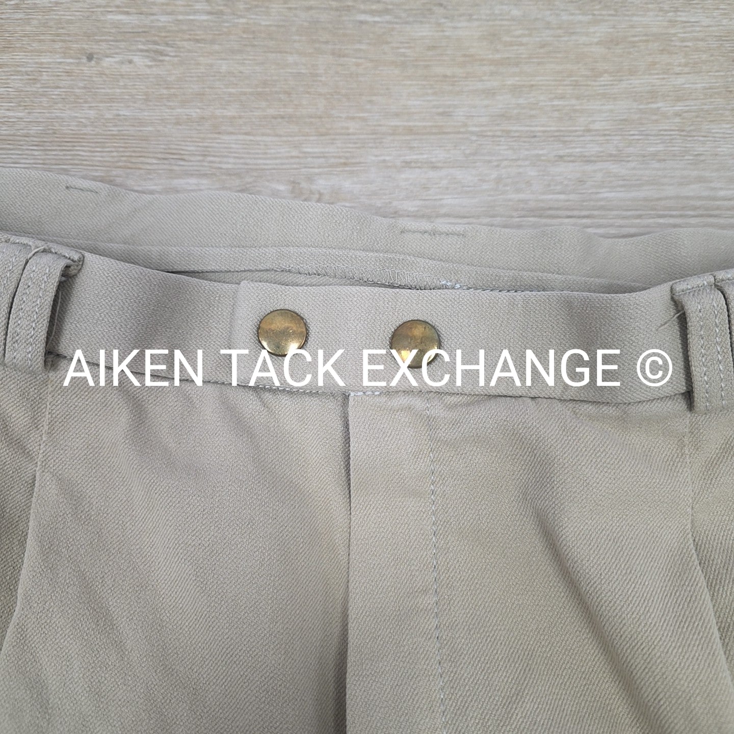 Tally Ho Side Zip Knee Patch Breeches, Men's 42 Long