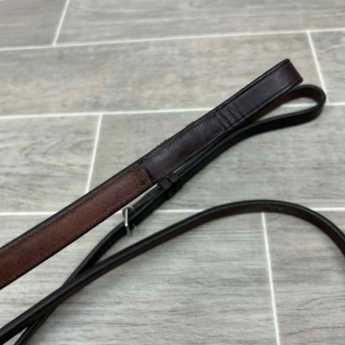 Rodrigo Raised Fancy Stitched Standing Martingale, Brown, Size Full