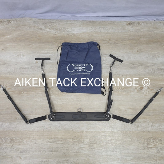Correct Connect 3-in-1 Training Breastplate, Black, X-Full