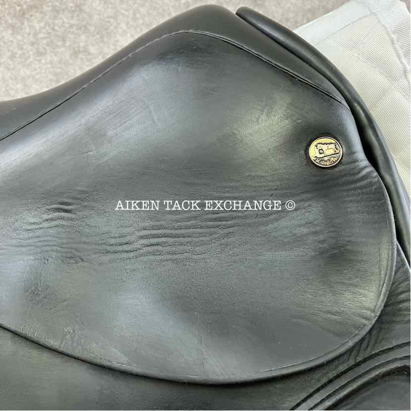 Lauriche by AJ Foster Dressage Saddle, 18" Seat, Medium Tree, Foam Panels
