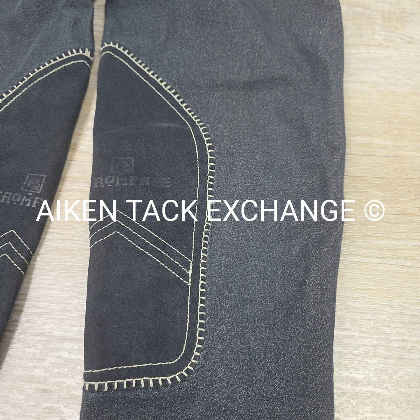 Romfh Knee Patch Denim Breeches, Women's 28R