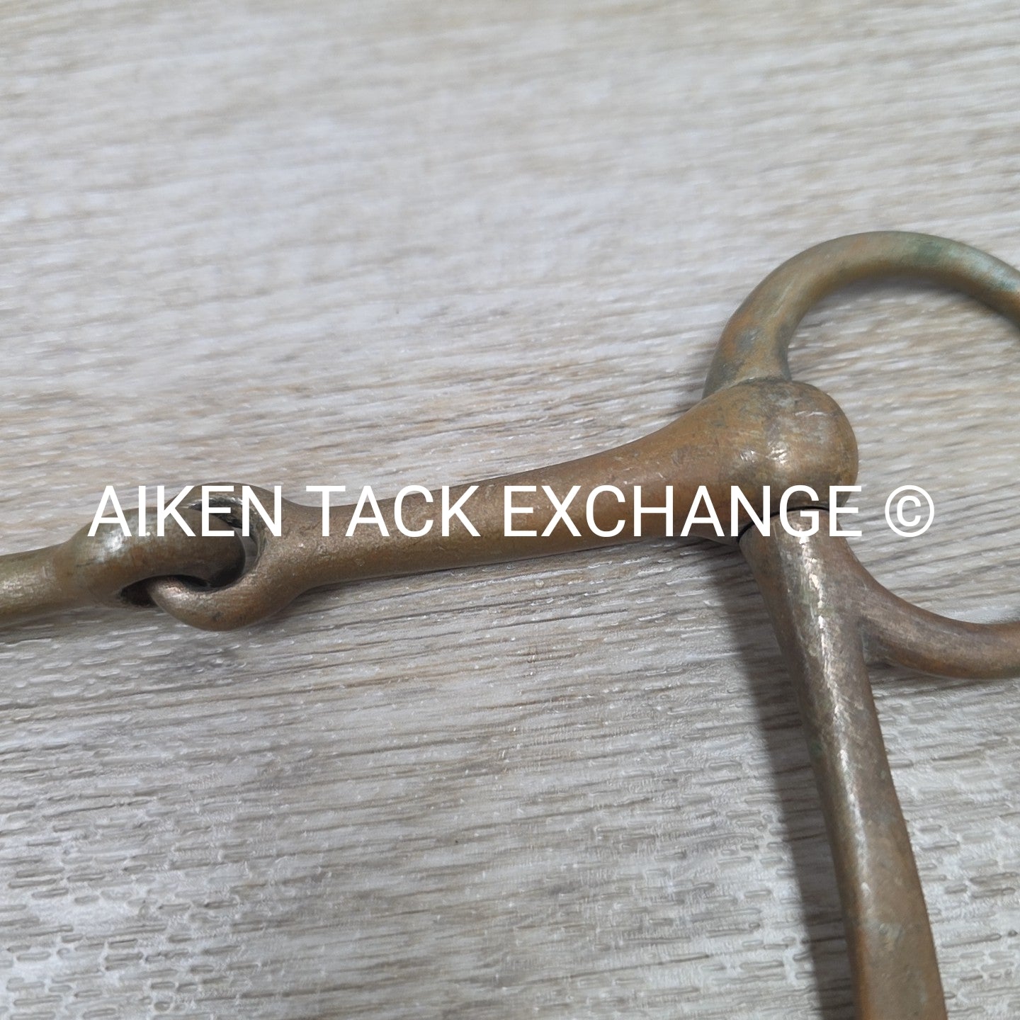 Never Rust Single Joint Half Cheek Bit 4.75"