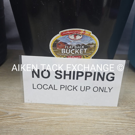 BARGAIN BUNDLE: 2 Flatback Buckets, 1 Hanging Round Tub