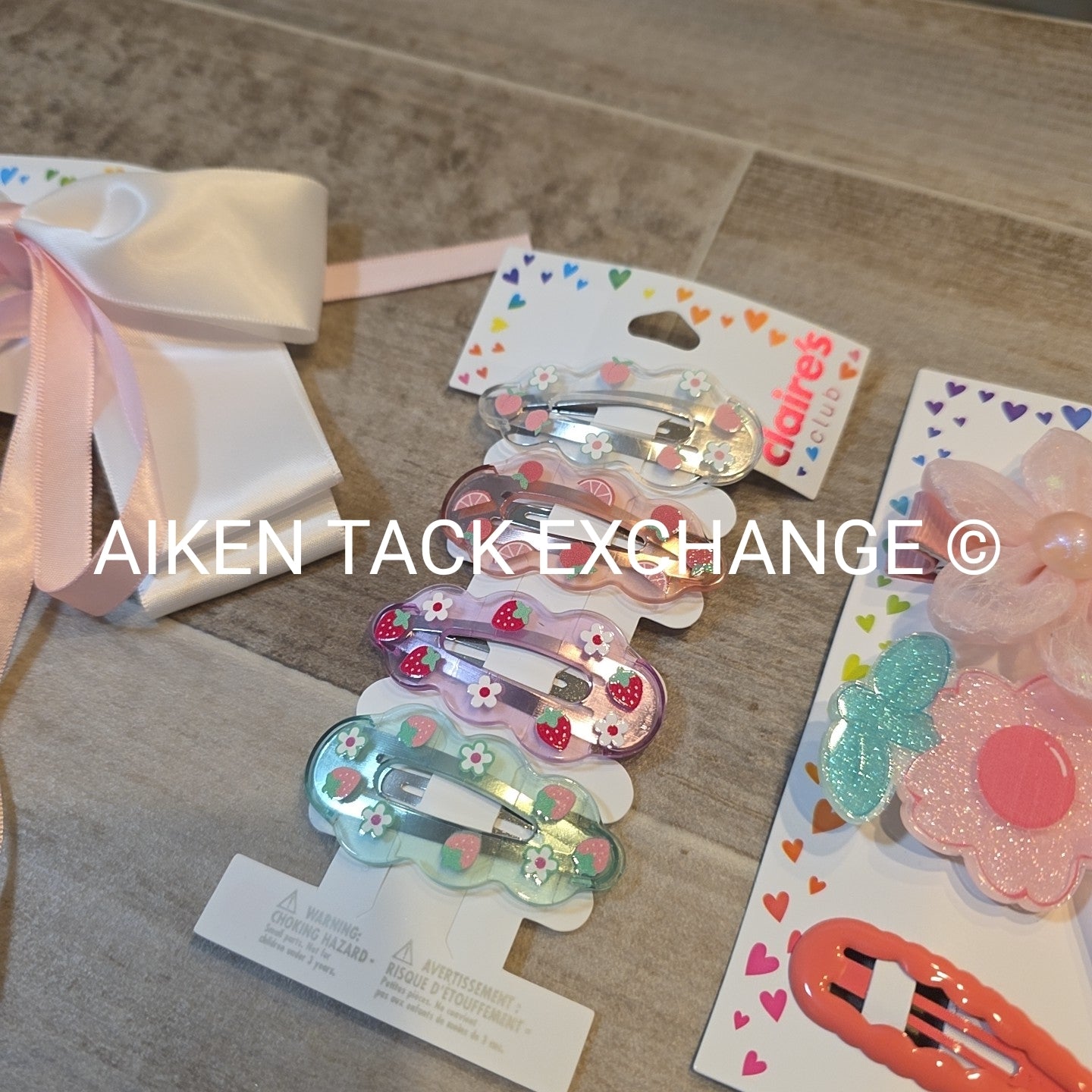 Claire's Hair Clip Bundle - 3 Sets