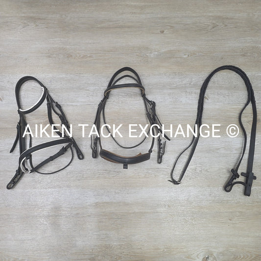 BARGAIN BUNDLE: 2 Bridles & 1 Pair Laced Reins