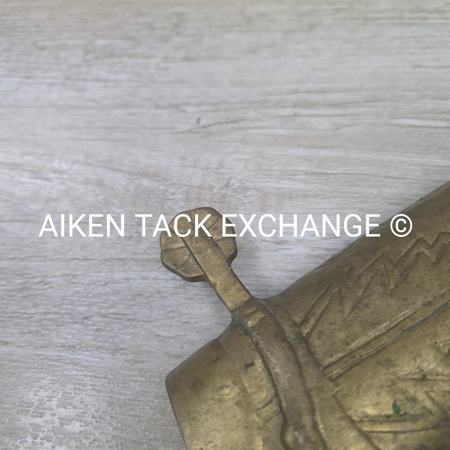 Decorative Brass Boot