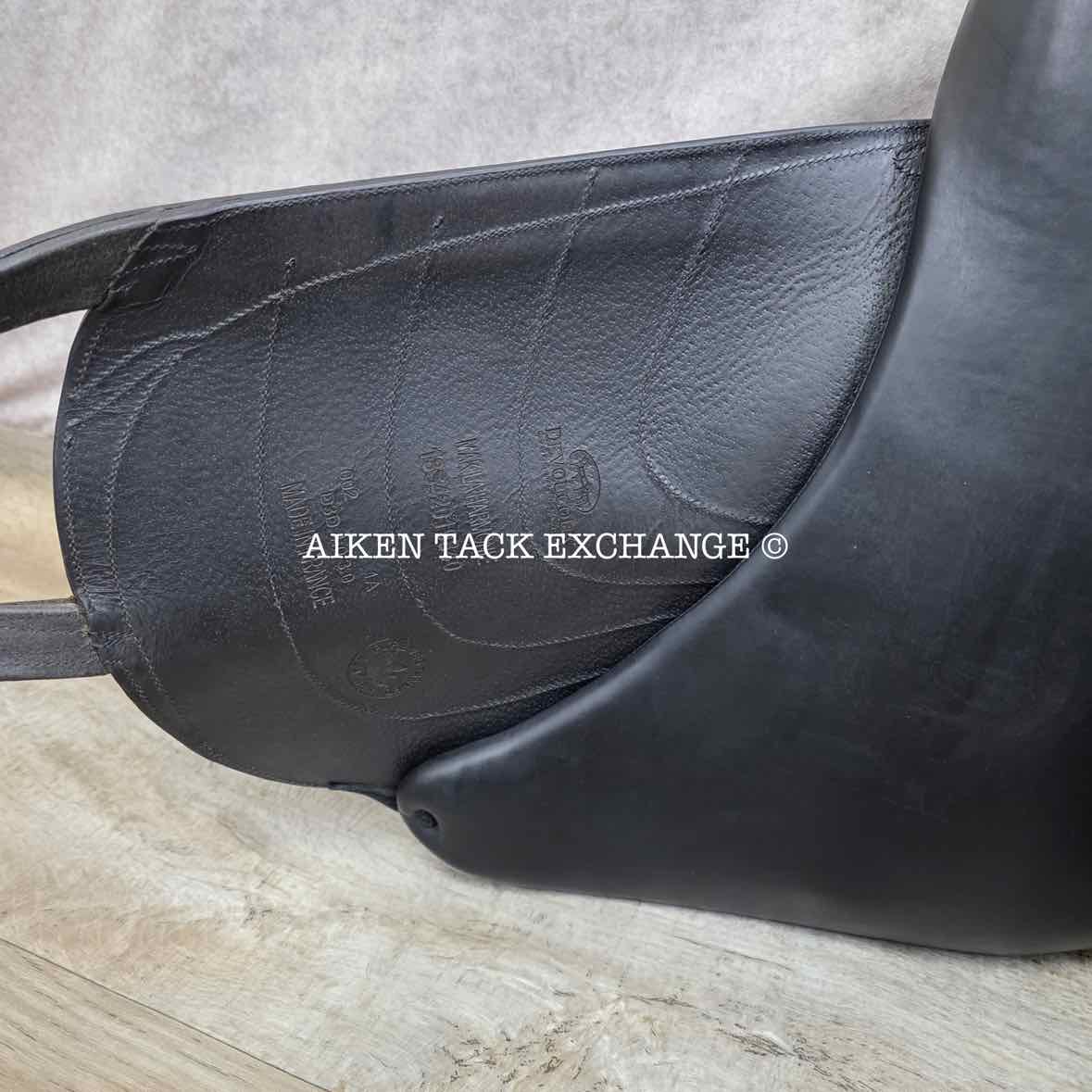 2018 Devoucoux Makila Harmonie Monoflap Dressage Saddle, 17.5" Seat - 002, 1A Flap - Short, Dynamick Tree - Medium, D3D Panels, Full Buffalo Leather