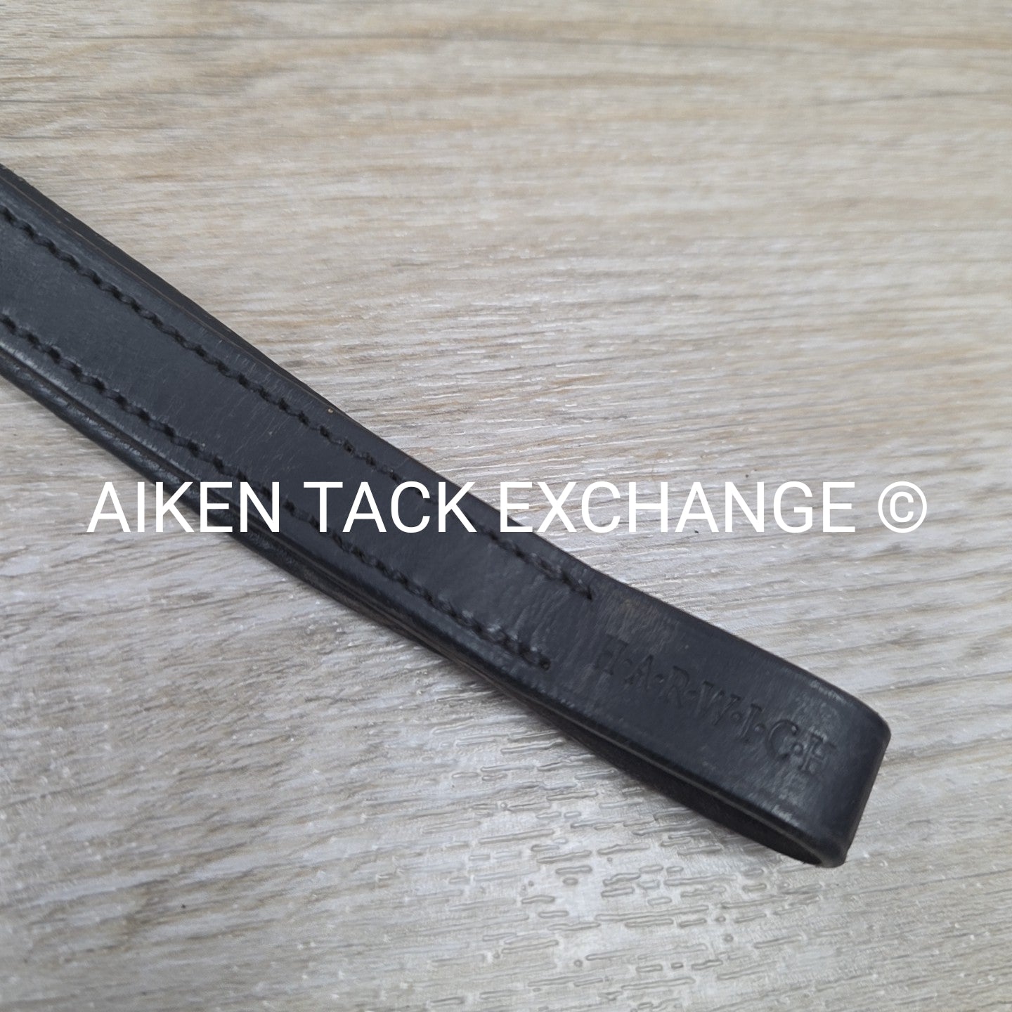 Padded Flat Browband, Black, 17"