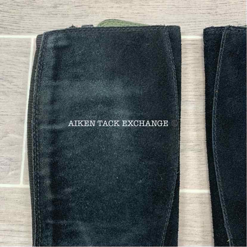 Ariat Suede Breeze Half Chaps, Black, Size Slim Tall