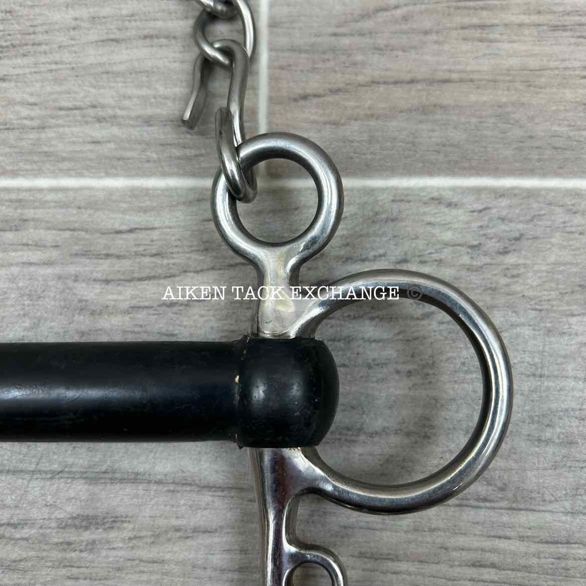 Korsteel Mullen Mouth Soft Rubber Pelham Bit 5.5"