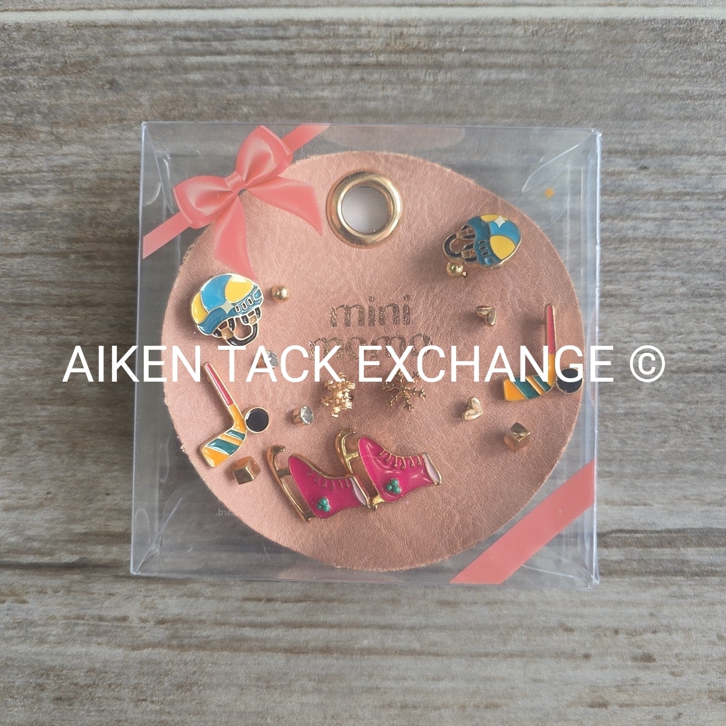 Hockey Earring Set - 8 Pairs Total
