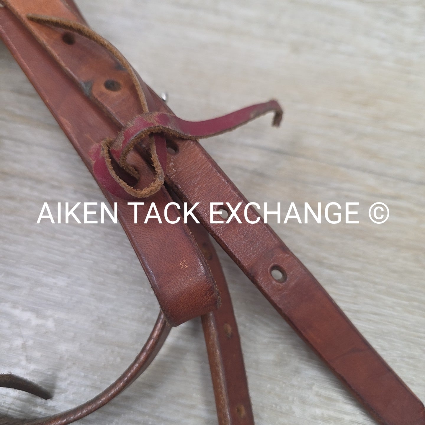 Western Browband Headstall, No Reins, Brown, Size Full