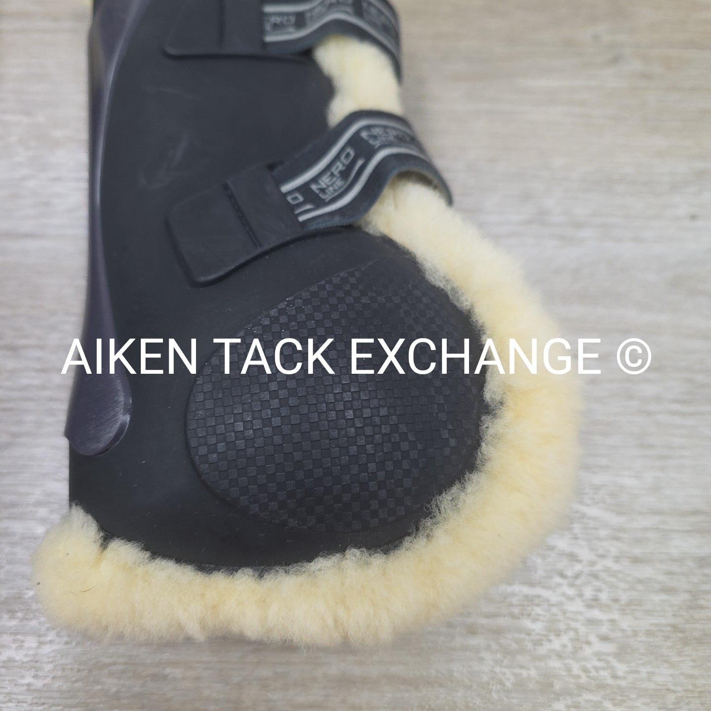 Veredus Nero Line Grand Prix Baloubet Sheepskin Tendon Boots, Size Large