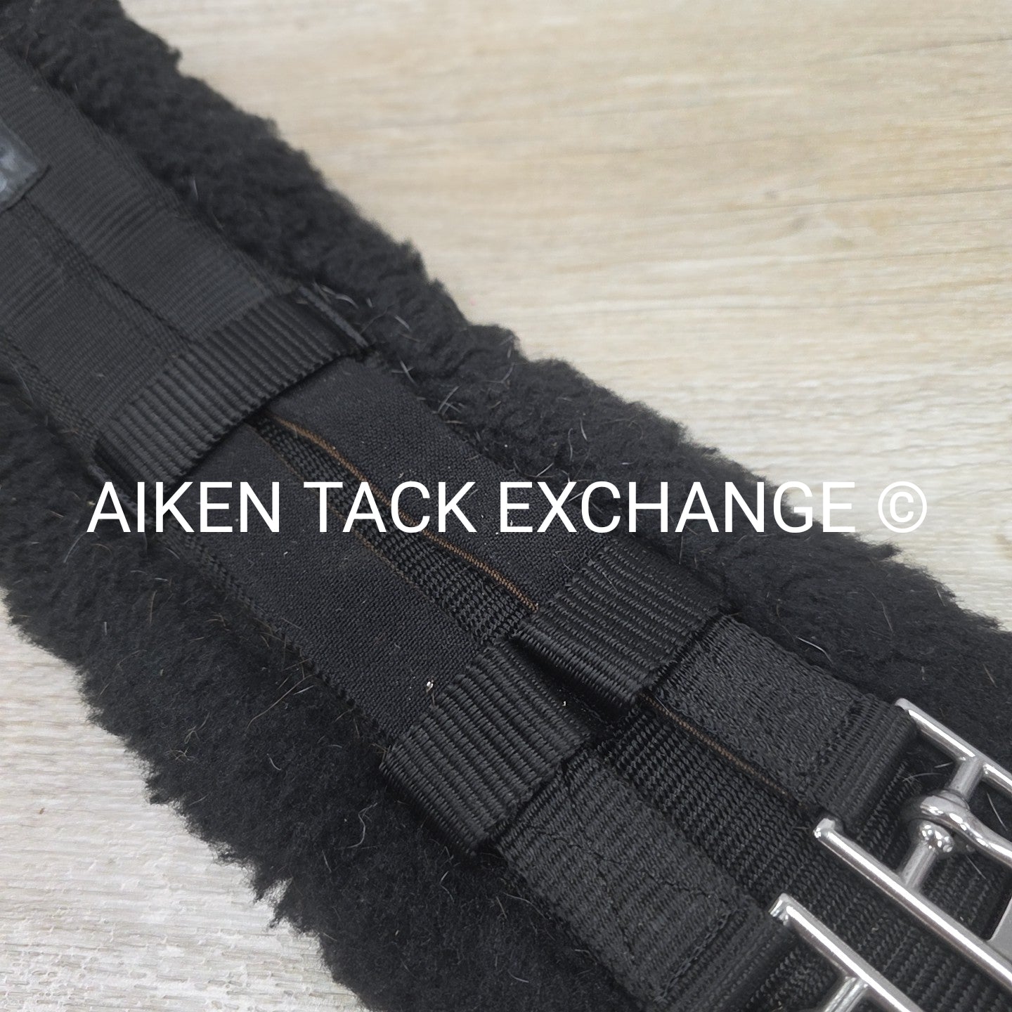 Dover Saddlery Rider's International Fleece Dressage Girth, Black, 26"