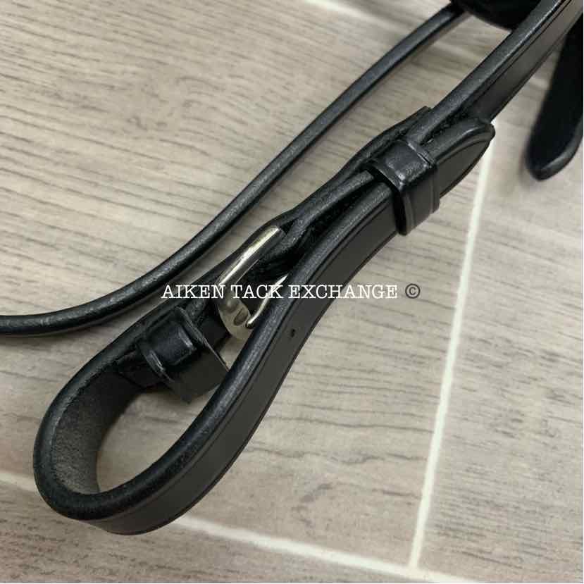 KL Select KL Italia Pirouette Flash Dressage Bridle with Reins, Oversize