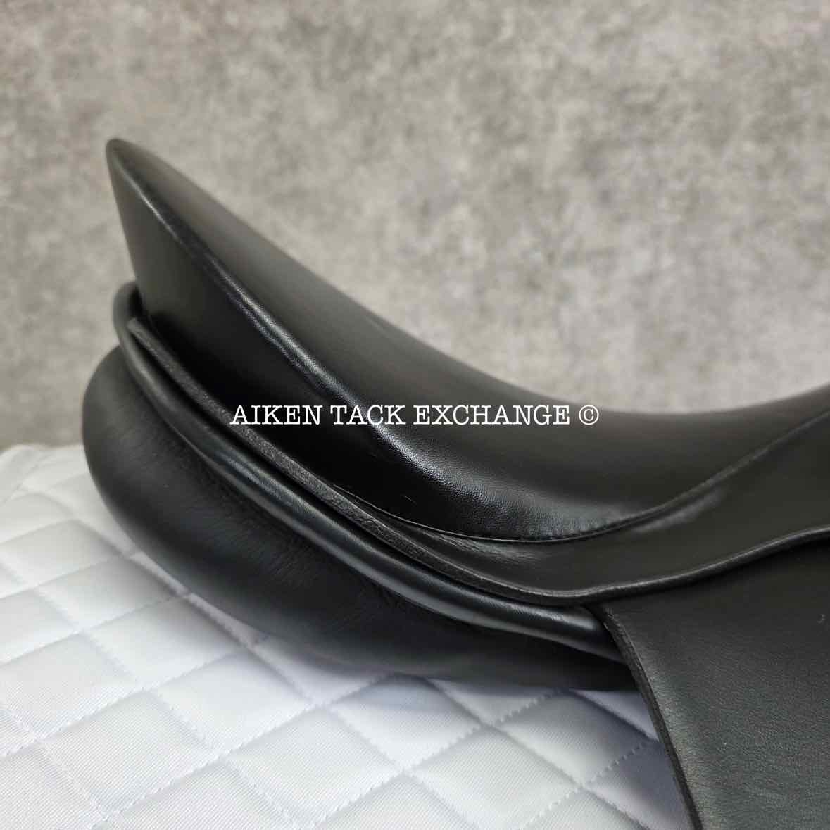 1998 Passier Nicole's Grand Gilbert Dressage Saddle, 17.5" Seat, Wide Tree, Wool Flocked Panels