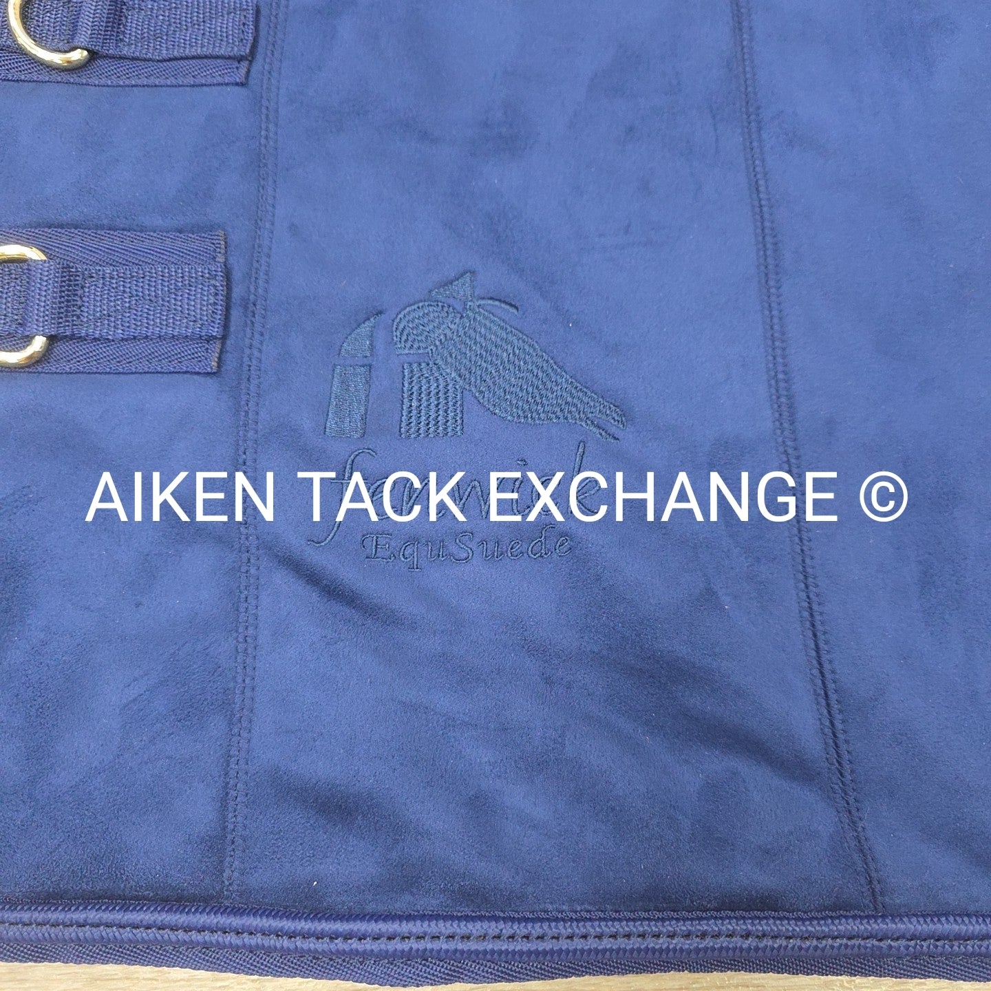 Fenwick Equestrian EquSuede Performance Cooler, Blue, 62"