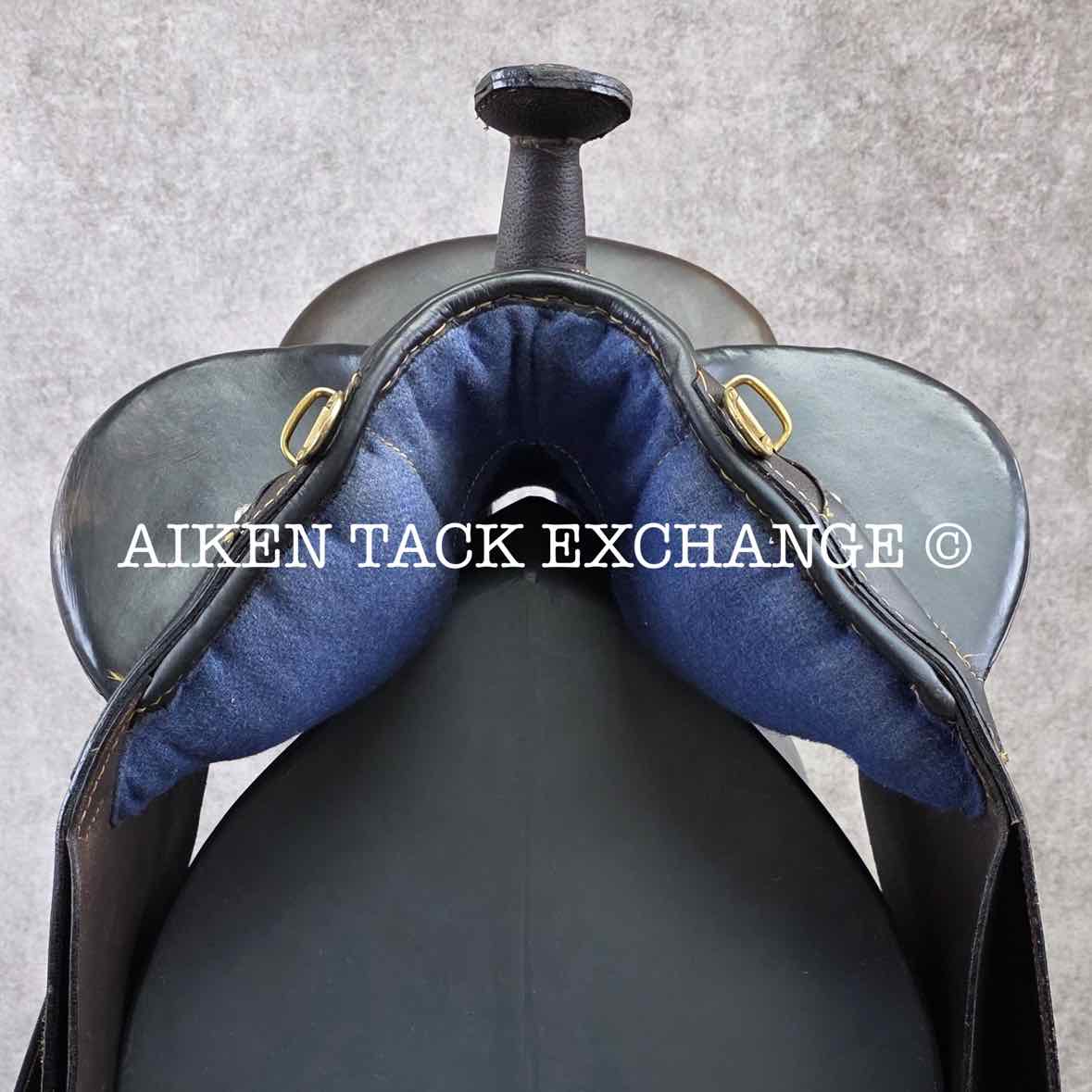 Down Under Saddle Supply Australian Stock Saddle, 16" Seat (Western) - 18" Seat (English), Medium Tree