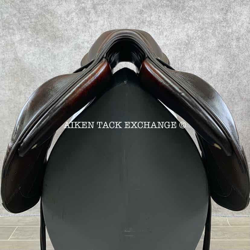 2012 Stackhouse Monoflap Jump Saddle, 19" Seat, Narrow Tree