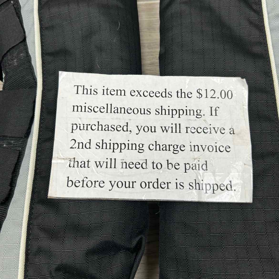 Eskadron Shipping Boots, Front & Hind Set, Size Full