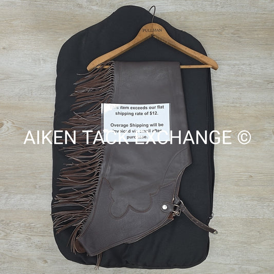 Showtime Design Full Fringe Chaps, Size XSmall (with padded carrying case)