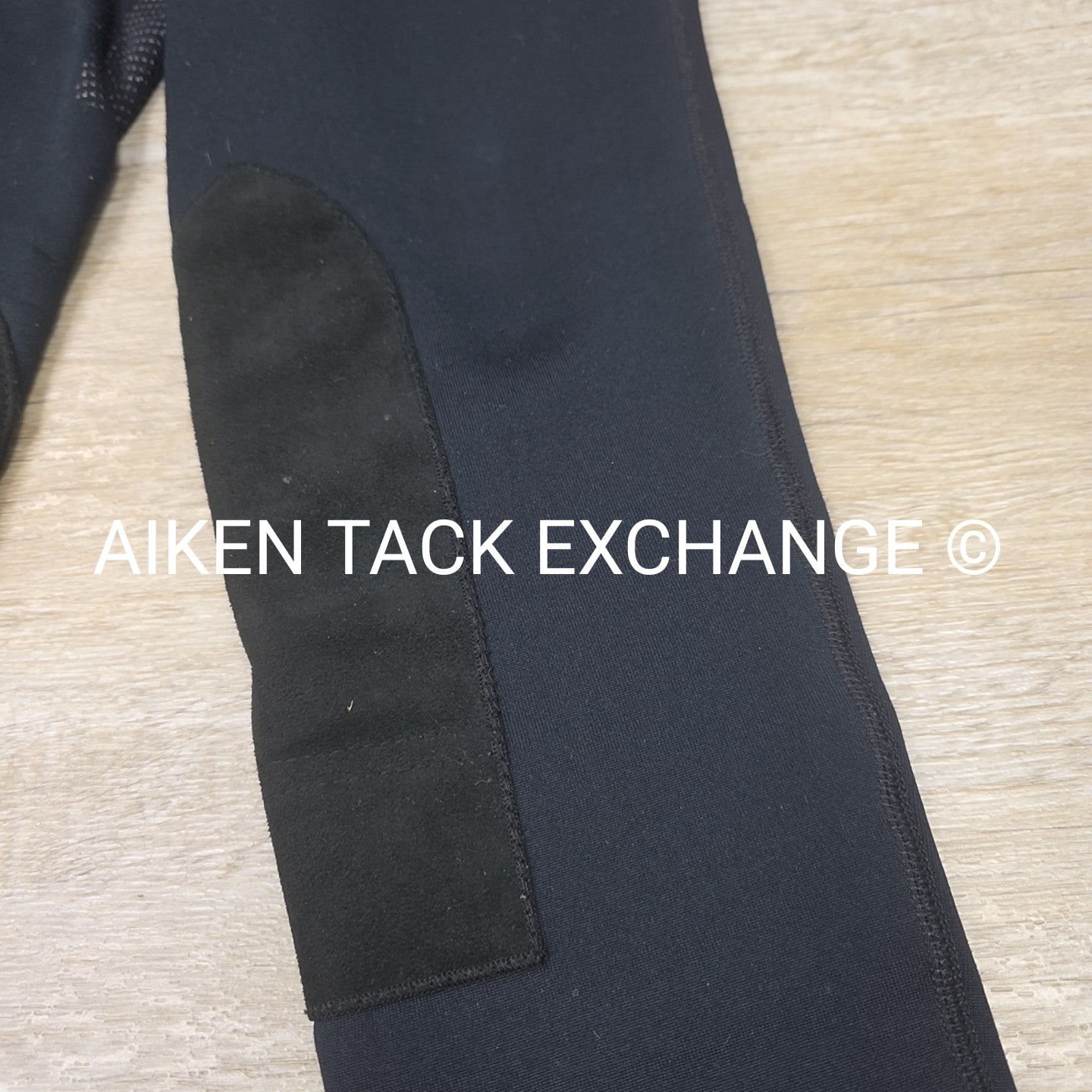 Stickyseat by Equestrienne Knee Patch Silicone Grip Fleece Lined Tights, Size La