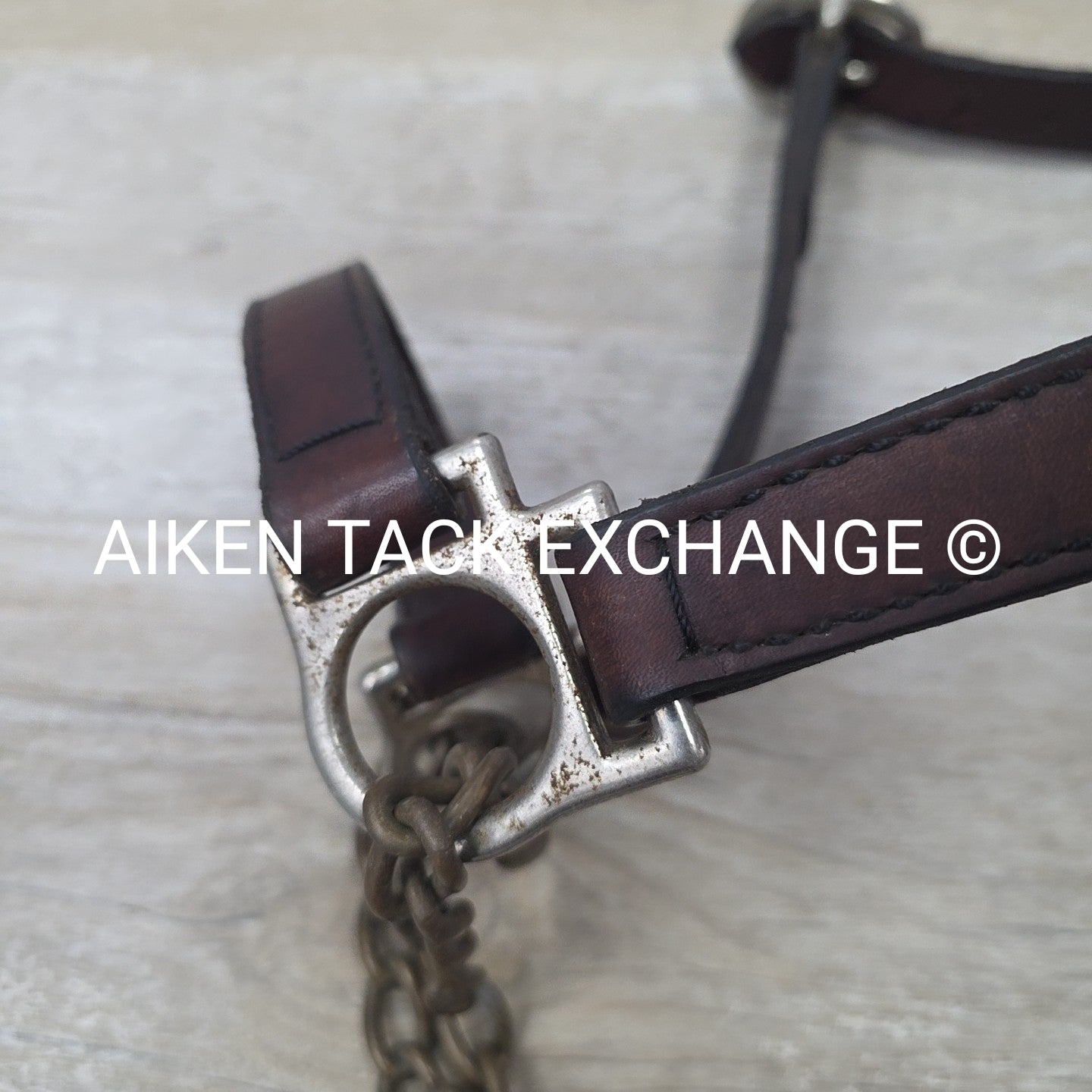 BARGAIN BUNDLE: 2 Leather Halters with 1 Leather Lead, Size Cob