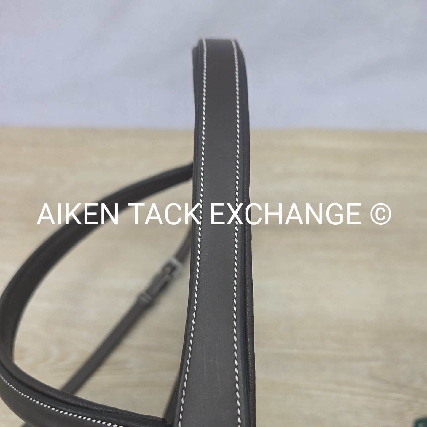 HDR Advantage Mono Crown Padded Bridle with Reins, Havana, Oversize