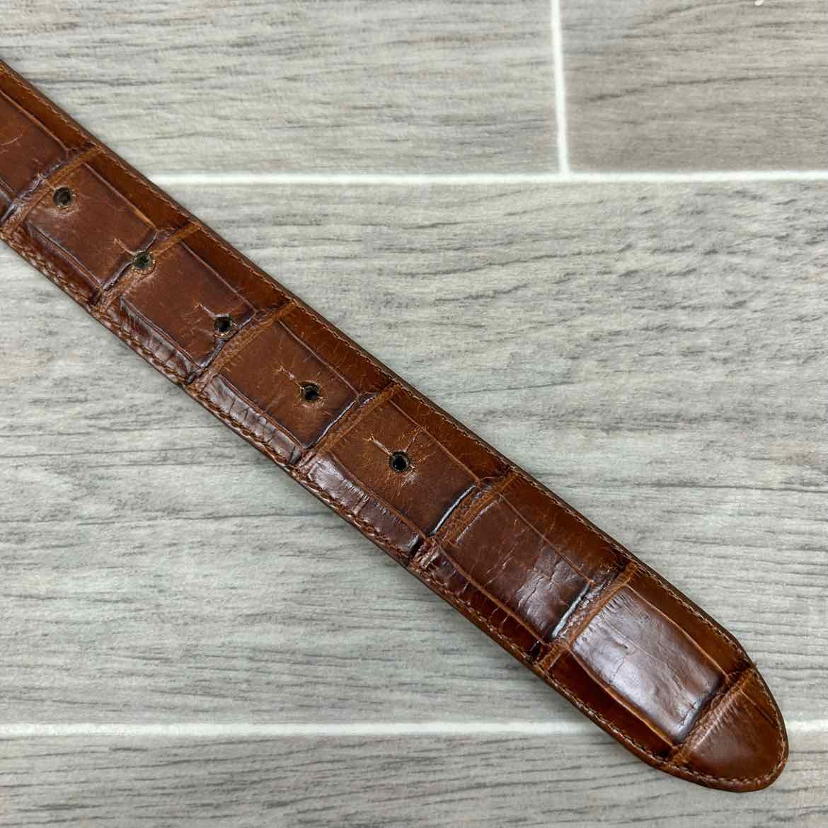Brighton Belt, Brown, Size Medium