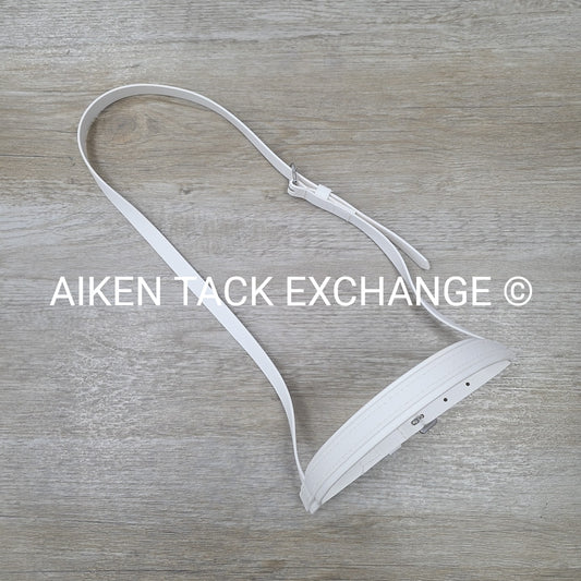 Jacks Beta Noseband, White, Size Cob / Full