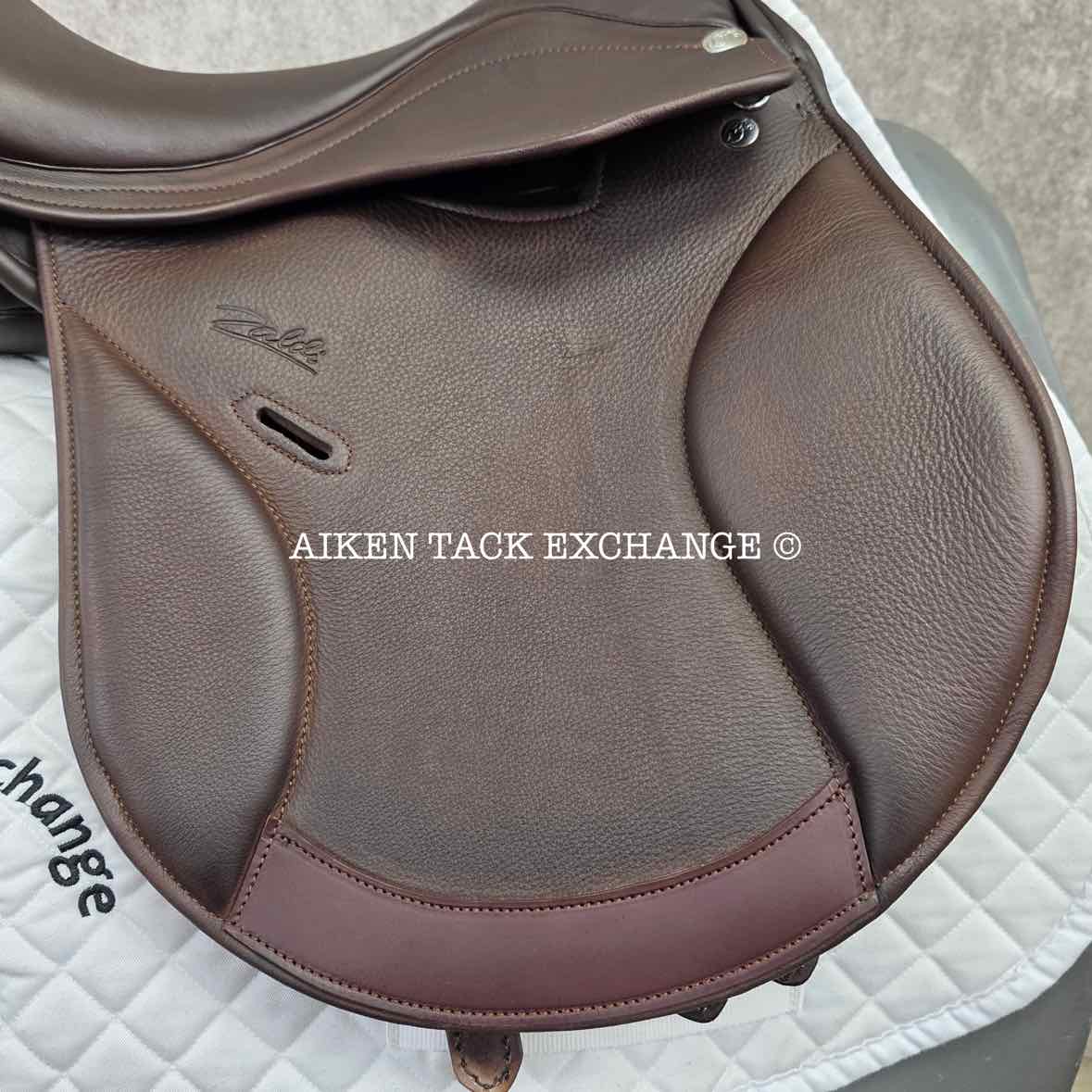 **SOLD** Zaldi Europa 2G All Purpose Saddle, 17" Seat, Medium Wide Tree, Wool Flocked Panels