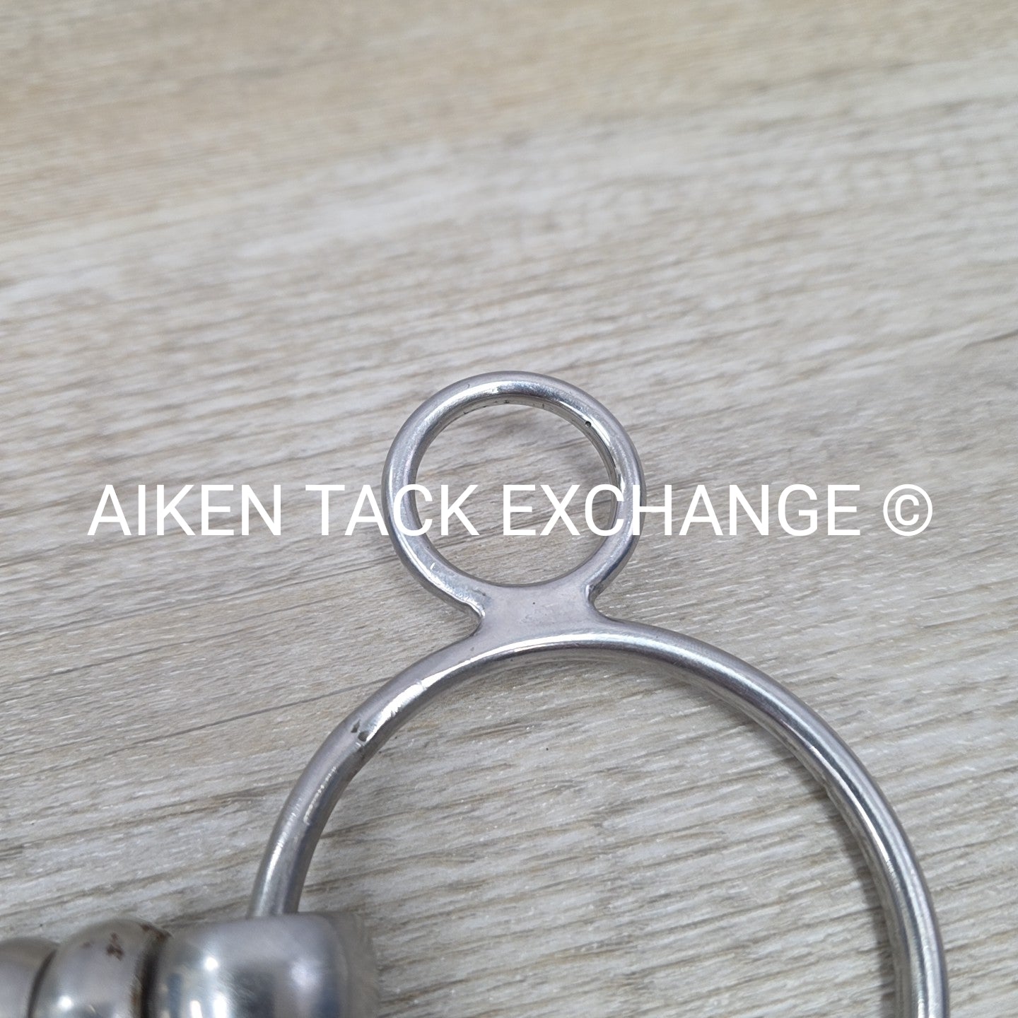 Single Joint Cherry Roller 3 Ring Gag Bit 5.5"