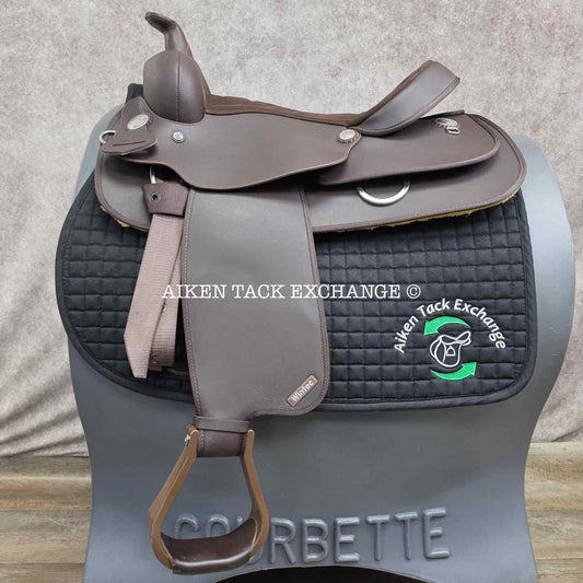 Wintec Western Saddle, 16" Seat, Wide Tree - Full QH Bars