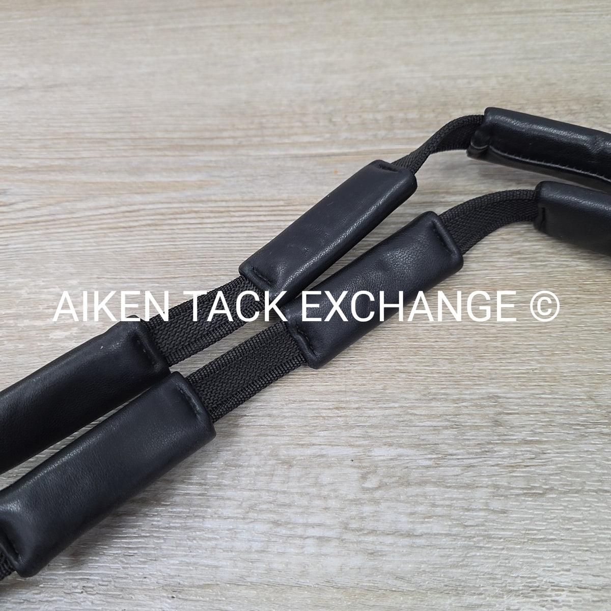 Correct Connect Reins with Intermittent Padding, Black