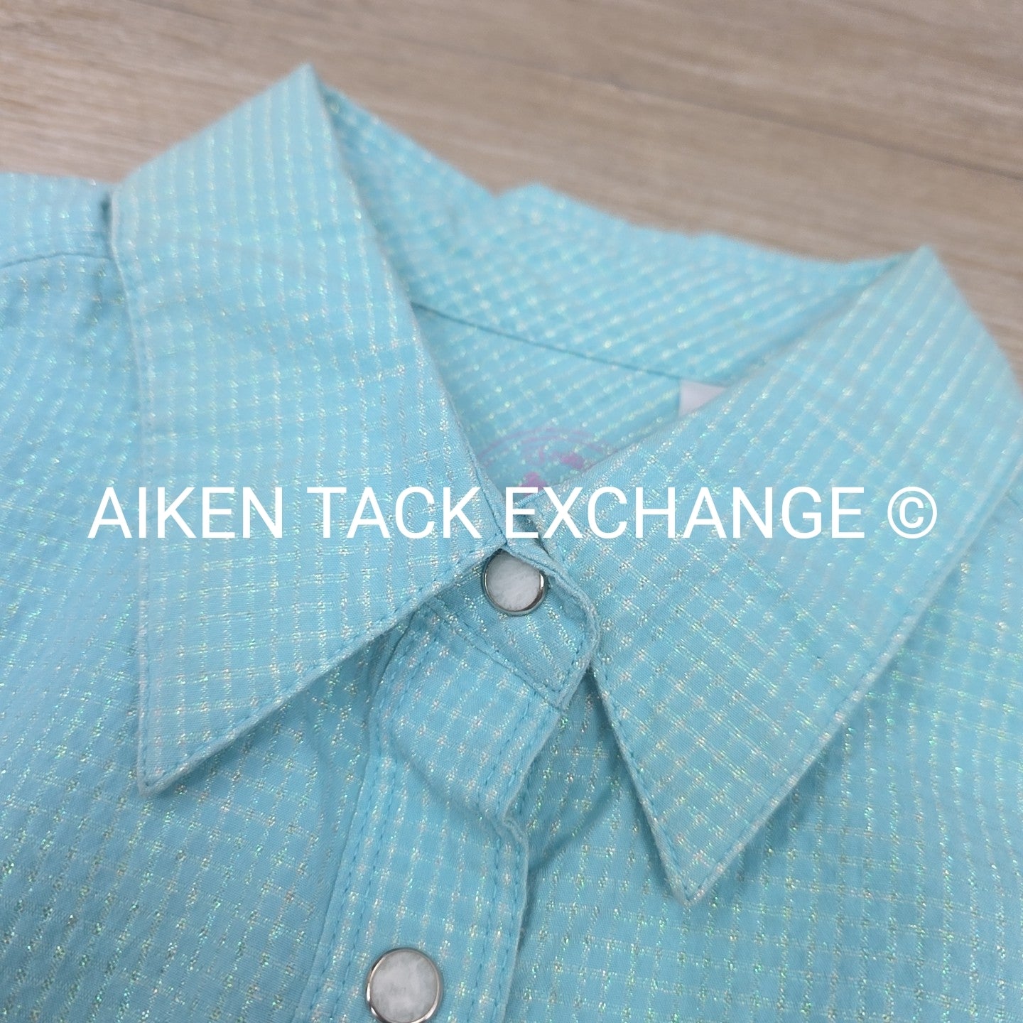 Twenty X Long Sleeve Pearl Snap Collared Shirt, Size Medium