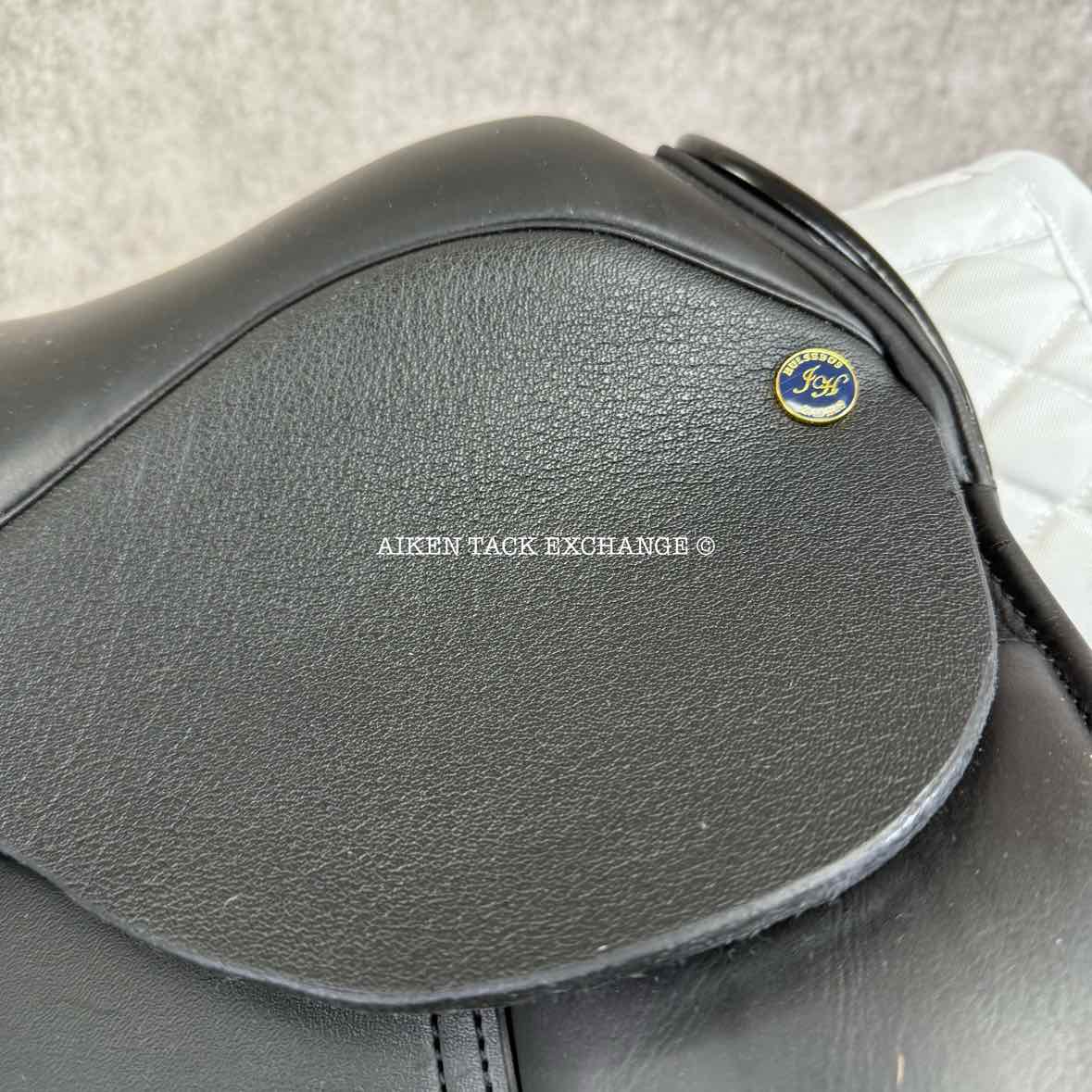 2023 Hulsebos WB3 Dressage Saddle, 17.5" Seat, Medium Wide Tree, Wool Flocked Panels