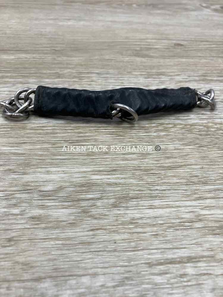 Fager Leather Curb Chain Guard