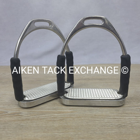 Herm Sprenger Original System 4-F Jointed Flex Stirrup Irons 4.5"