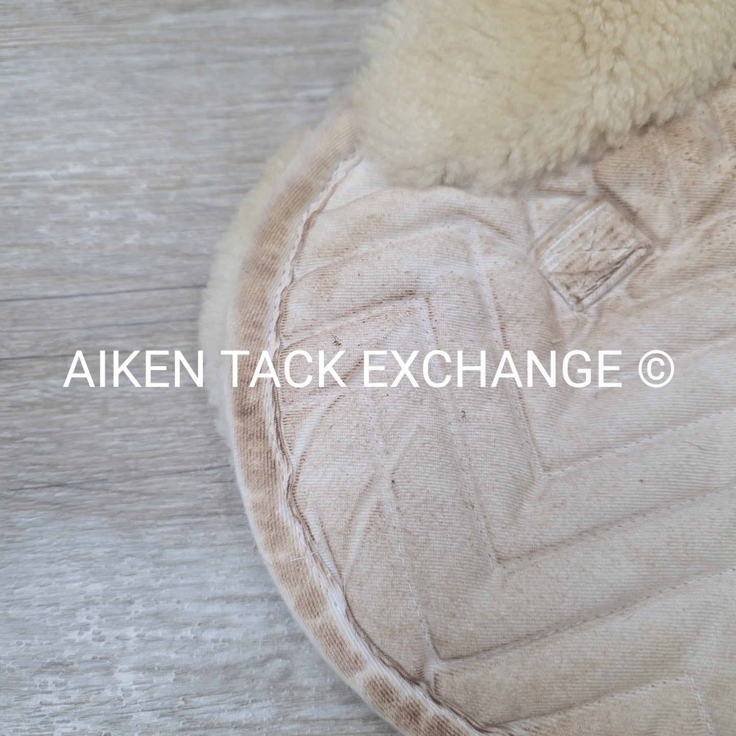 Fleeceworks Sheepskin Classic All Purpose Half Pad with Rolled Edges, Size Pony