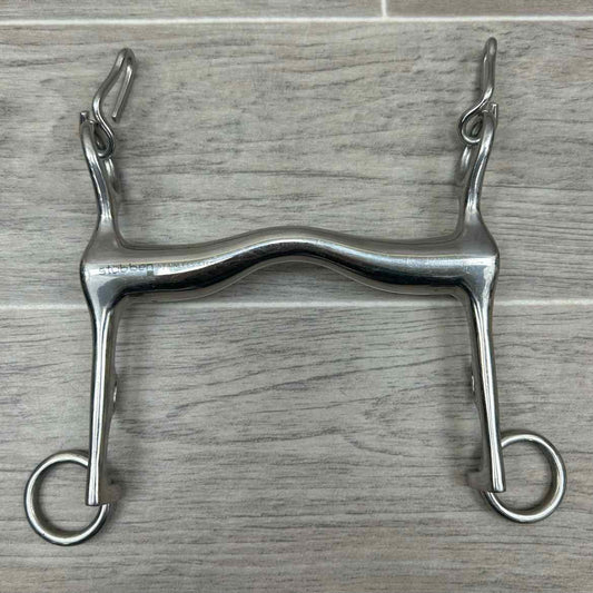 Stubben Hollow Ported Weymouth Bit 5"