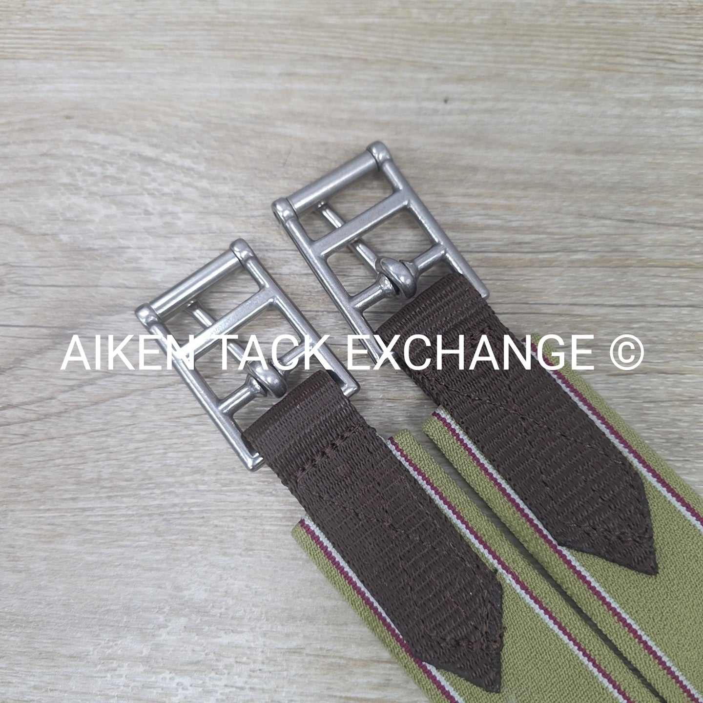 Fleece Girth with Double End Elastic, Brown, 44"