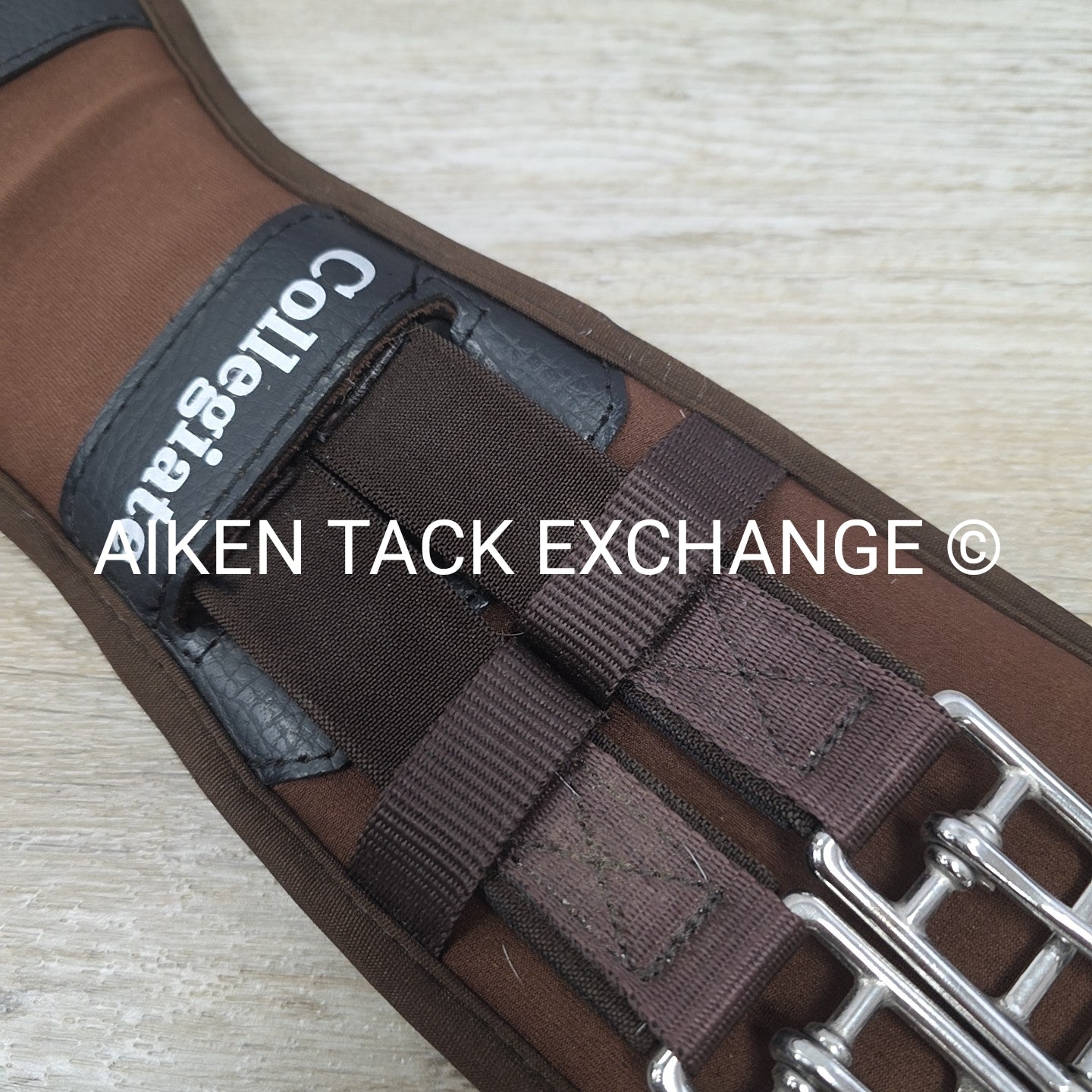 Collegiate Memory Foam Dressage Girth, Brown, 26"