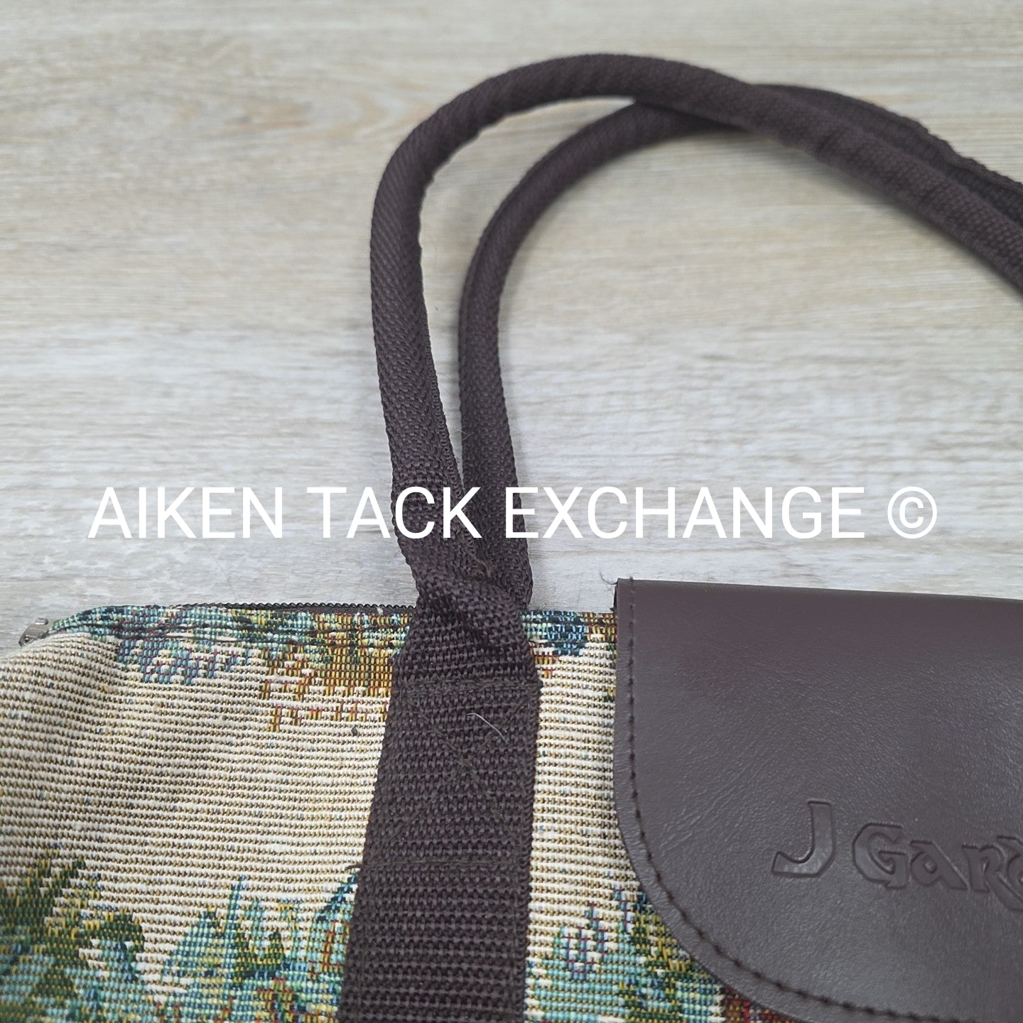 Equestrian Print Tote Bag