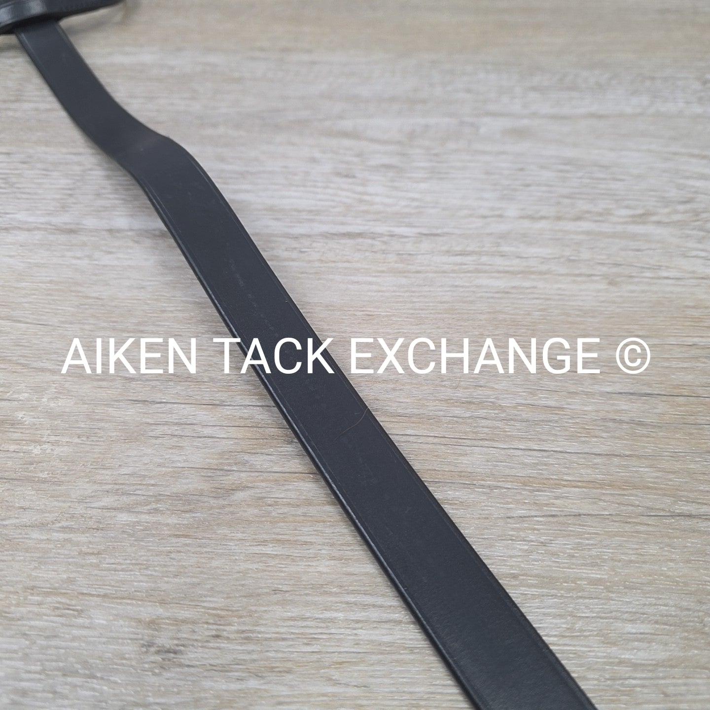 Plain Flat Running Martingale, Black, Size Full