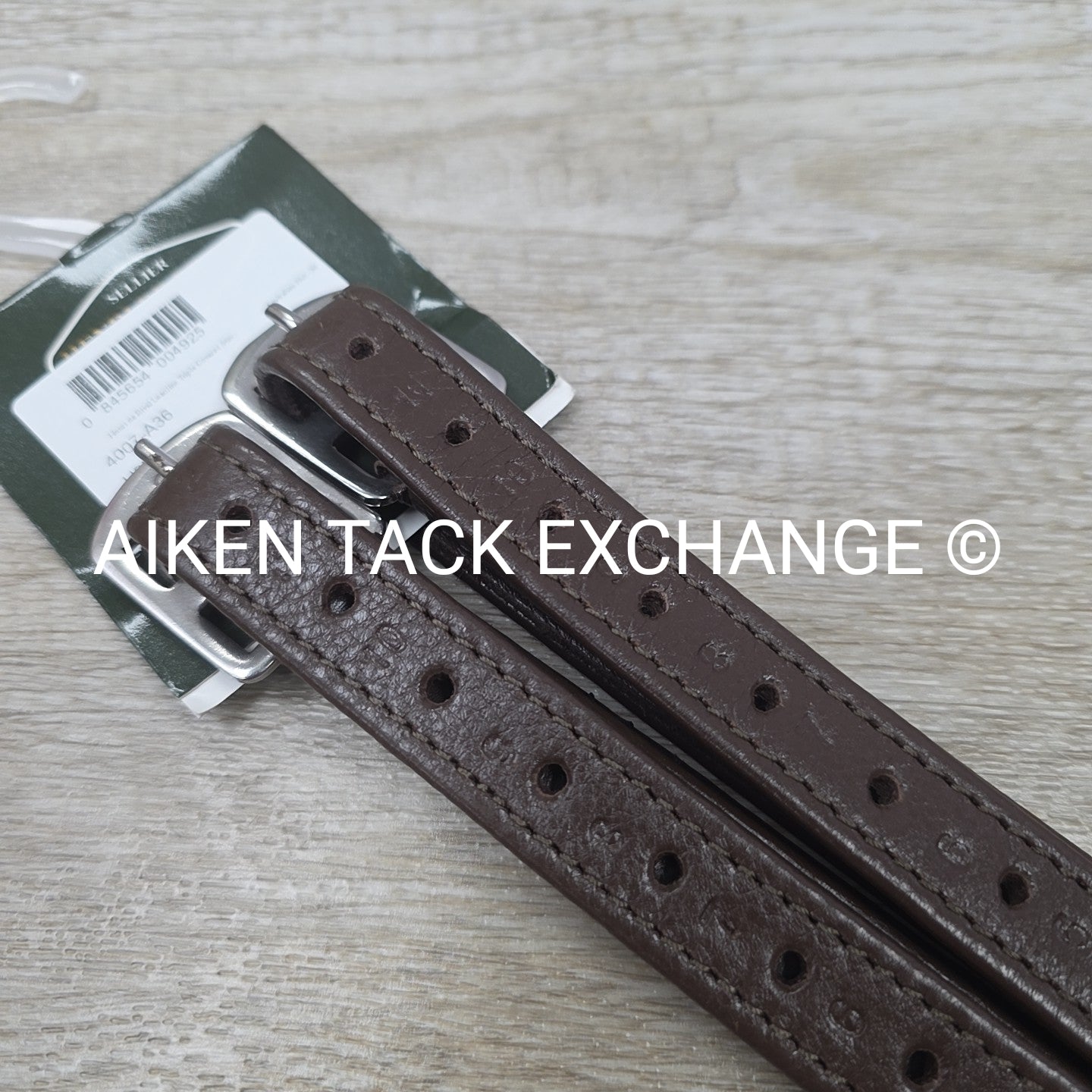 HDR Leadline Triple Covered Stirrup Leathers, Australian Nut, 36"