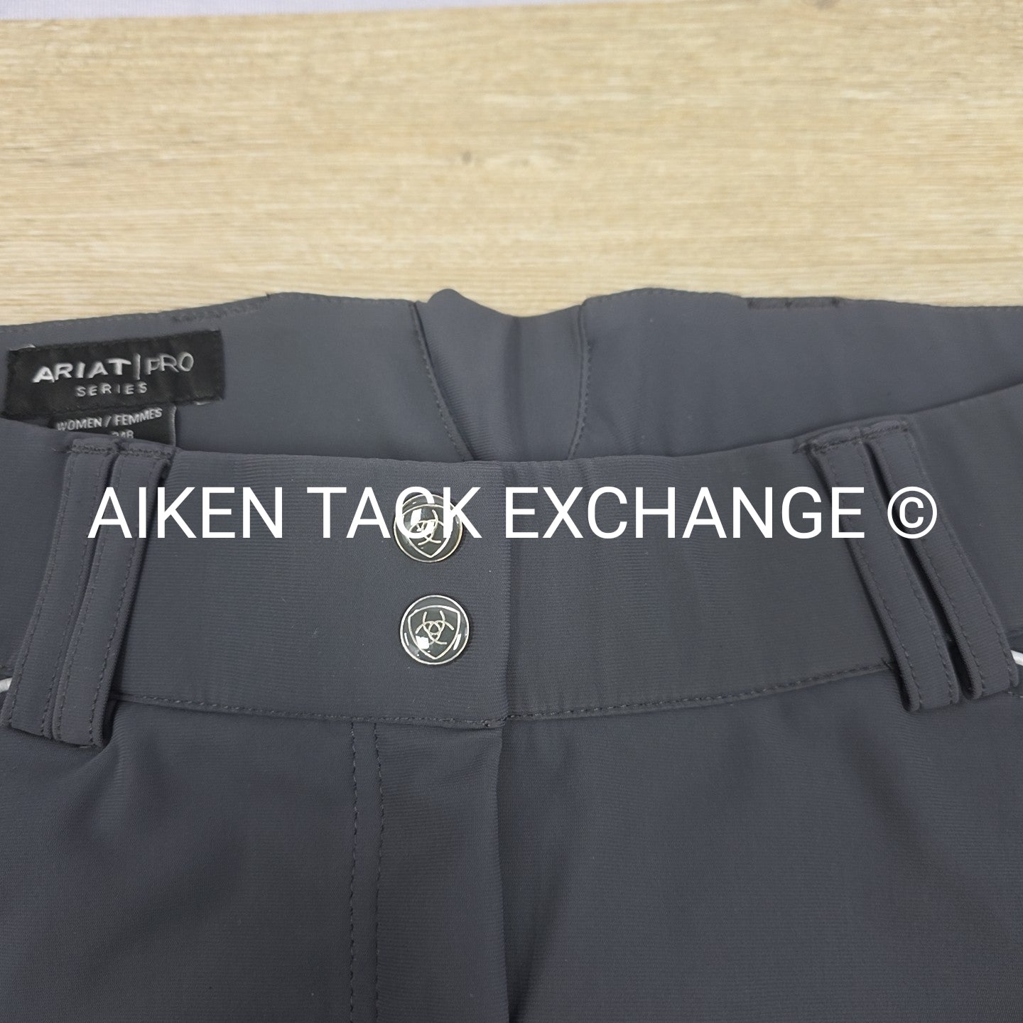 Ariat Tri-Factor Silicone Grip Full Seat Breeches, Size 34 R