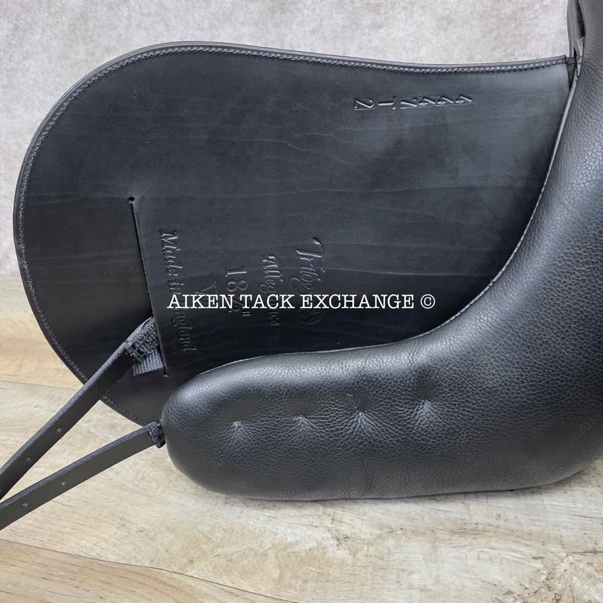 2023 Trilogy Allegiance Monoflap Dressage Saddle, 18.5" Seat, Wide Tree, Wool Flocked Panels