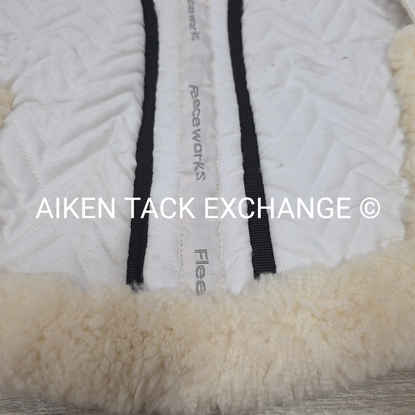 BARGAIN BUNDLE: 2 Fleeceworks FXK Sheepskin Close Contact Saddle Pads