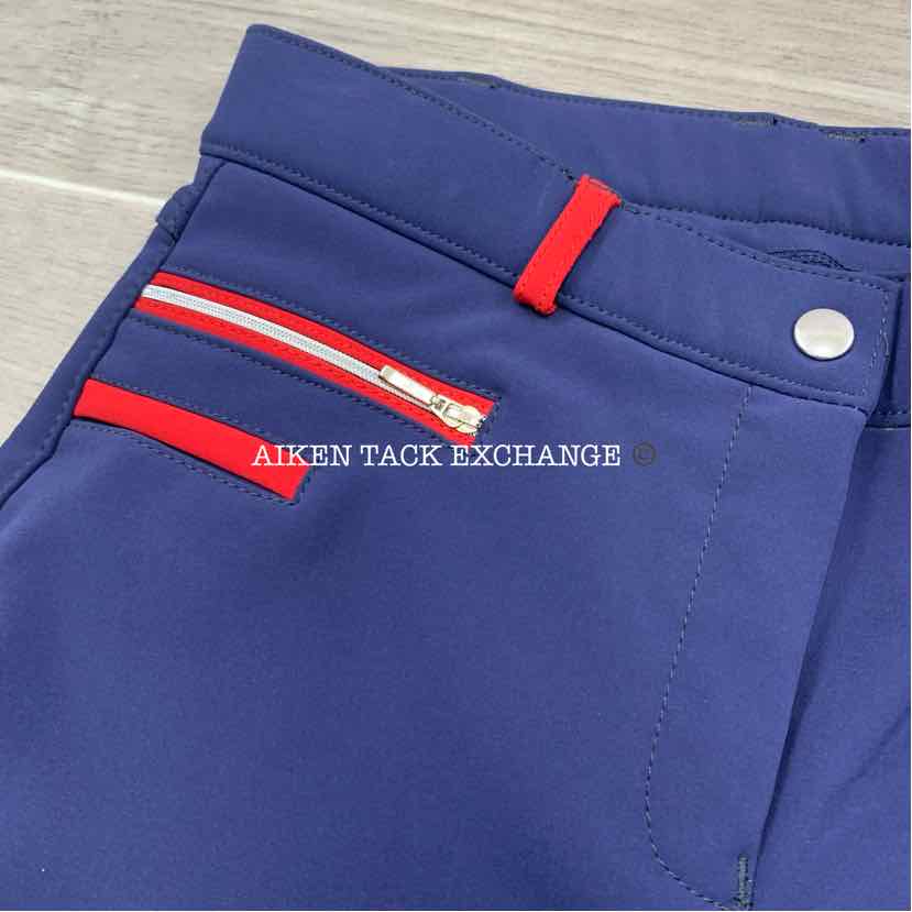 HKM Pro Team Silicone Knee Patch Breeches, Size 30